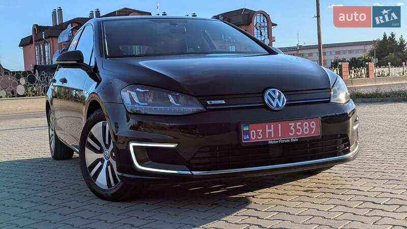 Volkswagen e-Golf 2016