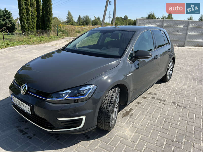 Volkswagen e-Golf 2020