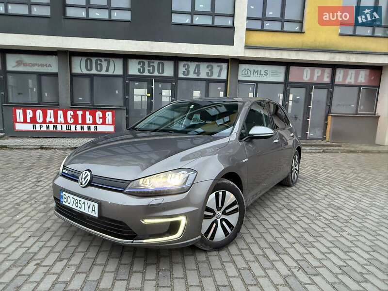 Volkswagen e-Golf 2016