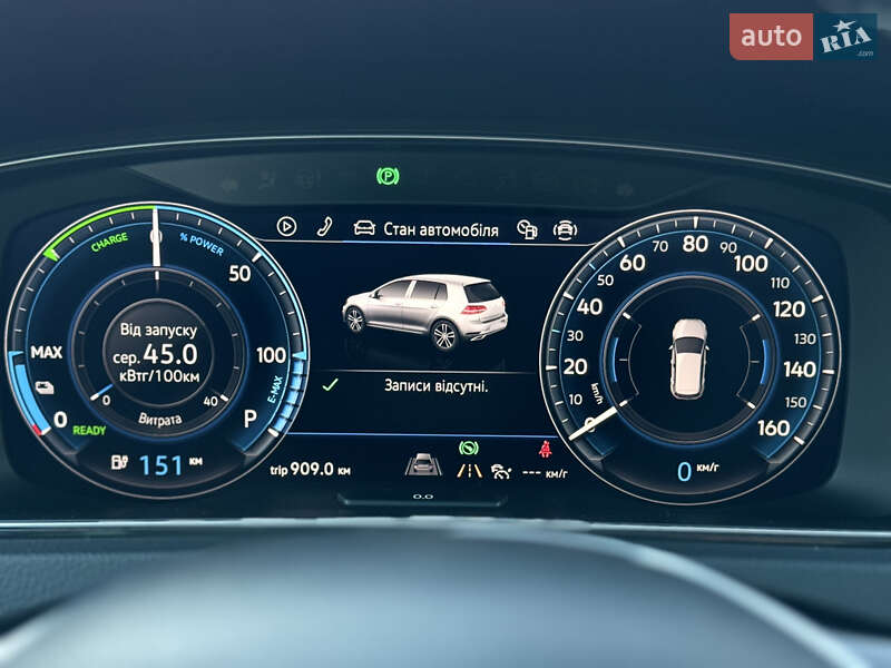 Хэтчбек Volkswagen e-Golf 2018 в Ковеле