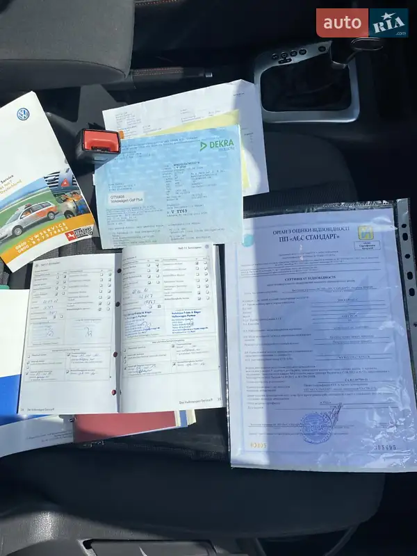 Хетчбек Volkswagen Golf Plus 2006 в Івано-Франківську документ