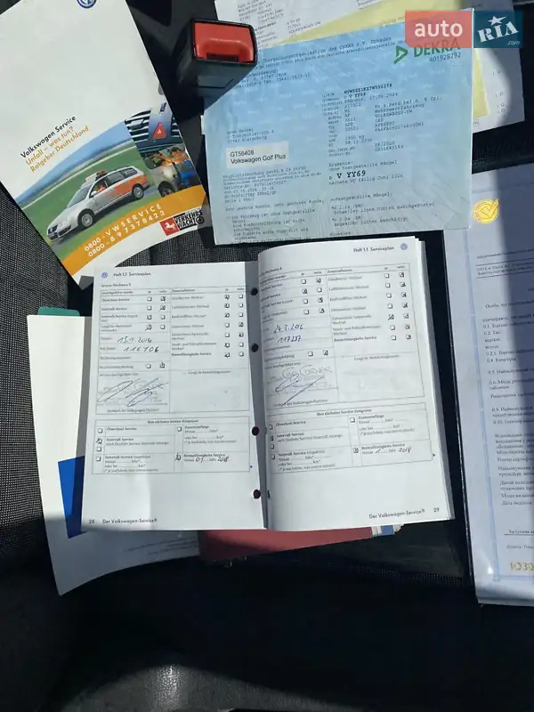 Хетчбек Volkswagen Golf Plus 2006 в Івано-Франківську документ