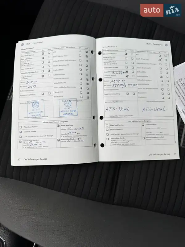 Хэтчбек Volkswagen Golf Plus 2009 в Нежине документ