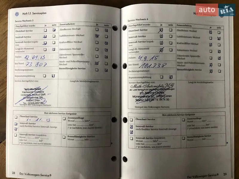 Хэтчбек Volkswagen Golf Plus 2006 в Кропивницком документ