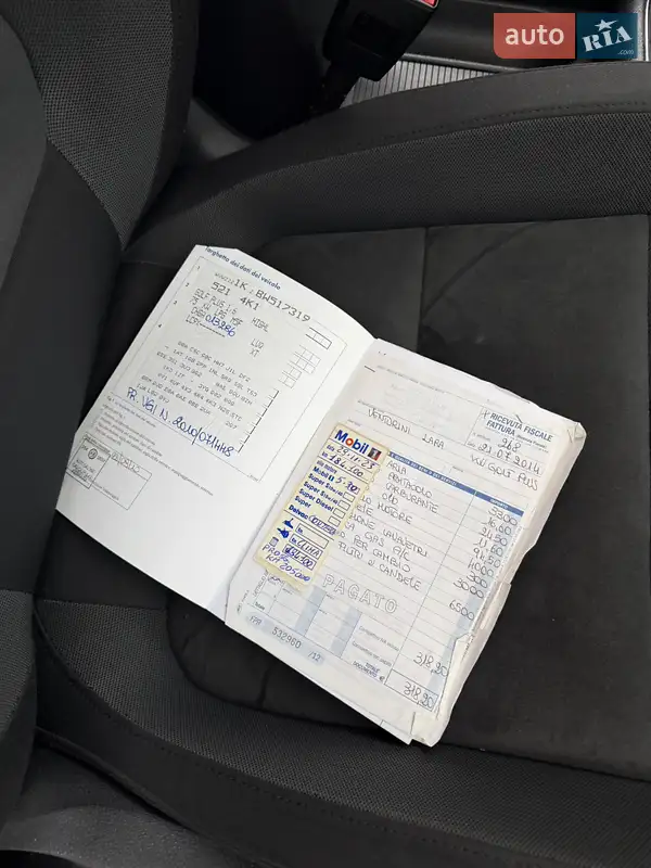 Хэтчбек Volkswagen Golf Plus 2010 в Белой Церкви документ 2 фото Хэтчбек Volkswagen Golf Plus 2010 в Белой Церкви документ