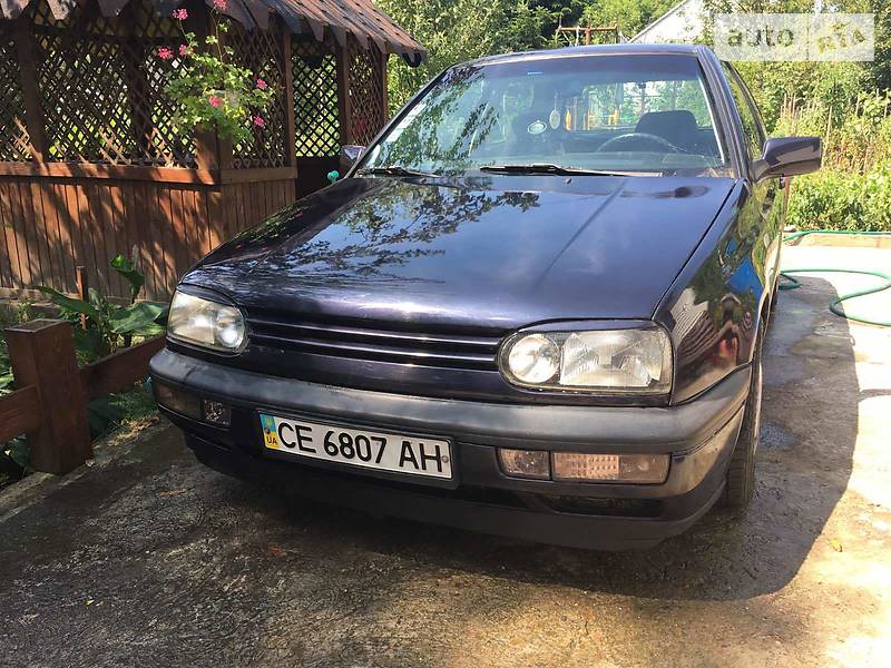 Купе Volkswagen Golf 1993 в Чернівцях фото 10 Купе Volkswagen Golf 1993 в Чернівцях