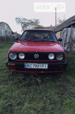 Хэтчбек Volkswagen Golf 1989 в Жовкве