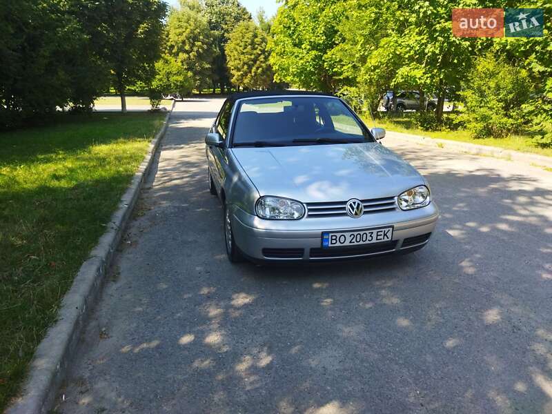 Кабриолет Volkswagen Golf 2001 в Тернополе