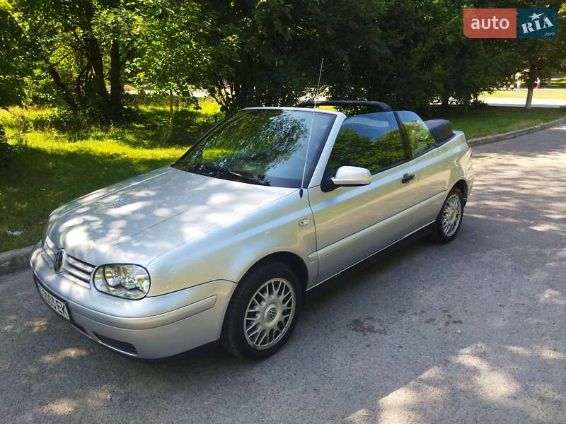 Кабриолет Volkswagen Golf 2001 в Тернополе