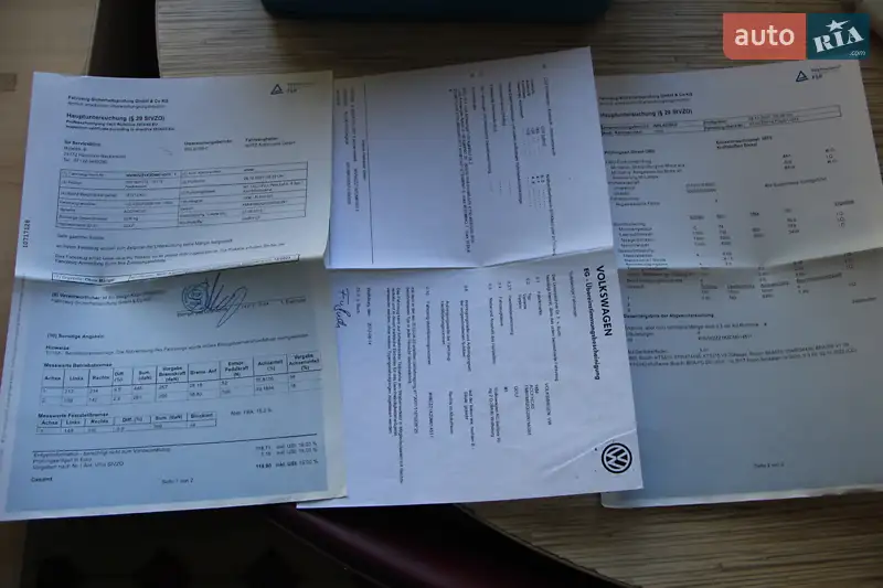 Універсал Volkswagen Golf 2012 в Одесі документ