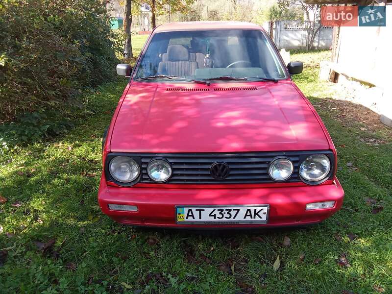 Хетчбек Volkswagen Golf 1988 в Івано-Франківську