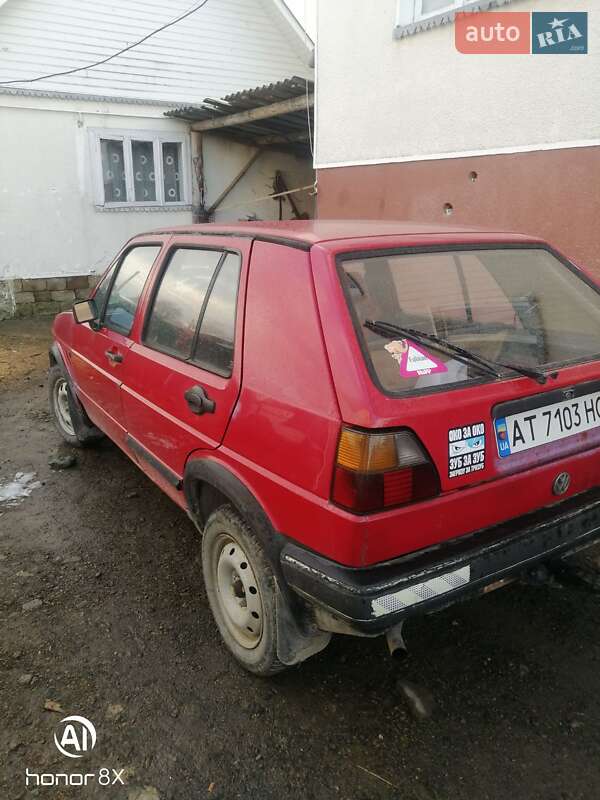 Хетчбек Volkswagen Golf 1987 в Богородчанах