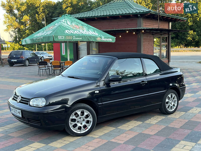 Кабриолет Volkswagen Golf 2001 в Бердичеве
