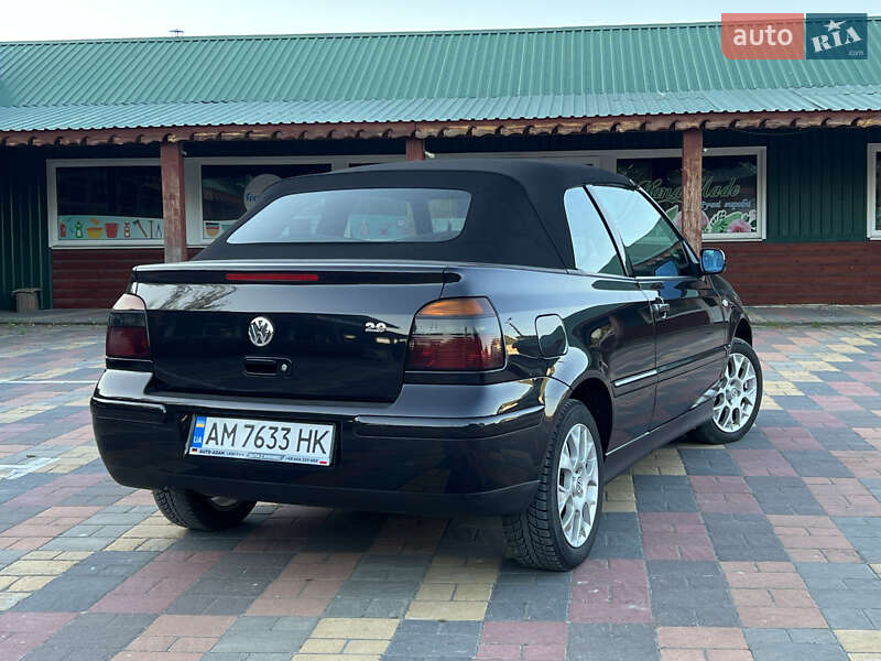 Кабриолет Volkswagen Golf 2001 в Бердичеве