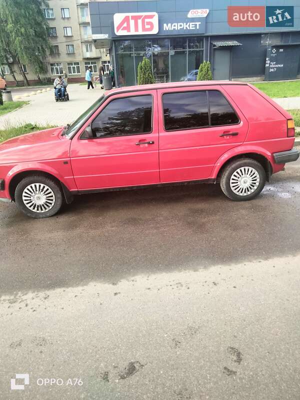 Хетчбек Volkswagen Golf 1991 в Івано-Франківську