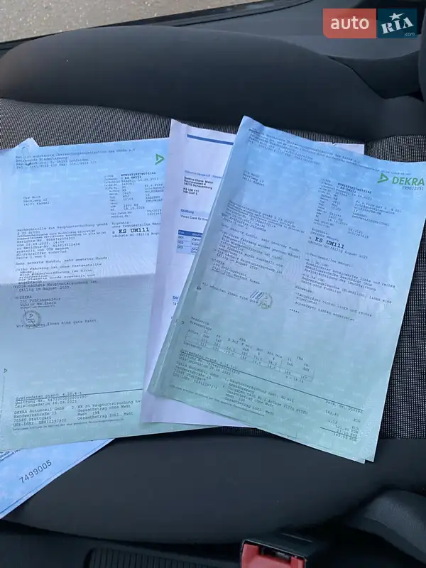 Хетчбек Volkswagen Golf 2007 в Охтирці документ