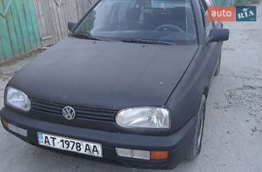 Хетчбек Volkswagen Golf 1992 в Івано-Франківську