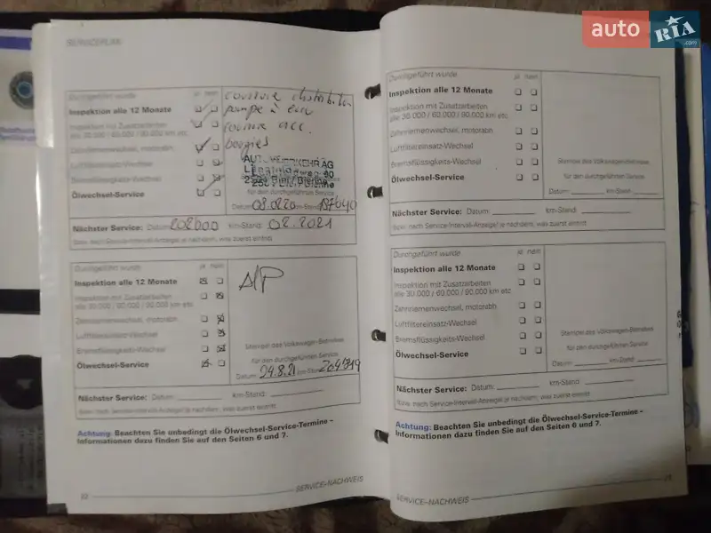 Хэтчбек Volkswagen Golf 2001 в Вараше документ