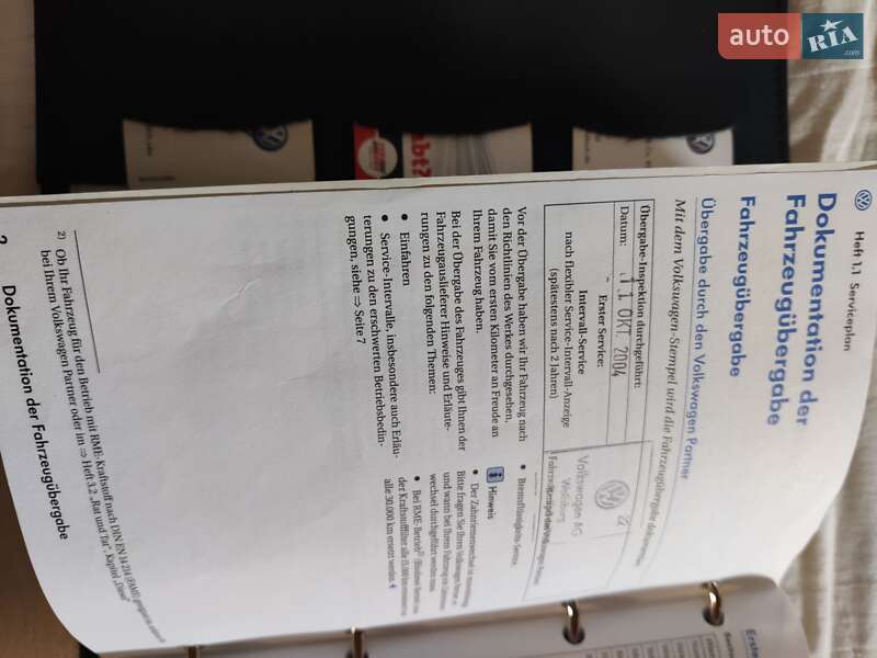 Хэтчбек Volkswagen Golf 2004 в Нововолынске