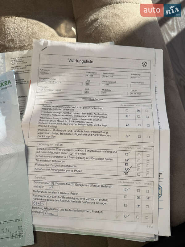 Хэтчбек Volkswagen Golf 2009 в Ивано-Франковске фото 41 Хэтчбек Volkswagen Golf 2009 в Ивано-Франковске