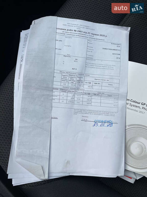 Хетчбек Volkswagen Golf 2018 в Кривому Розі