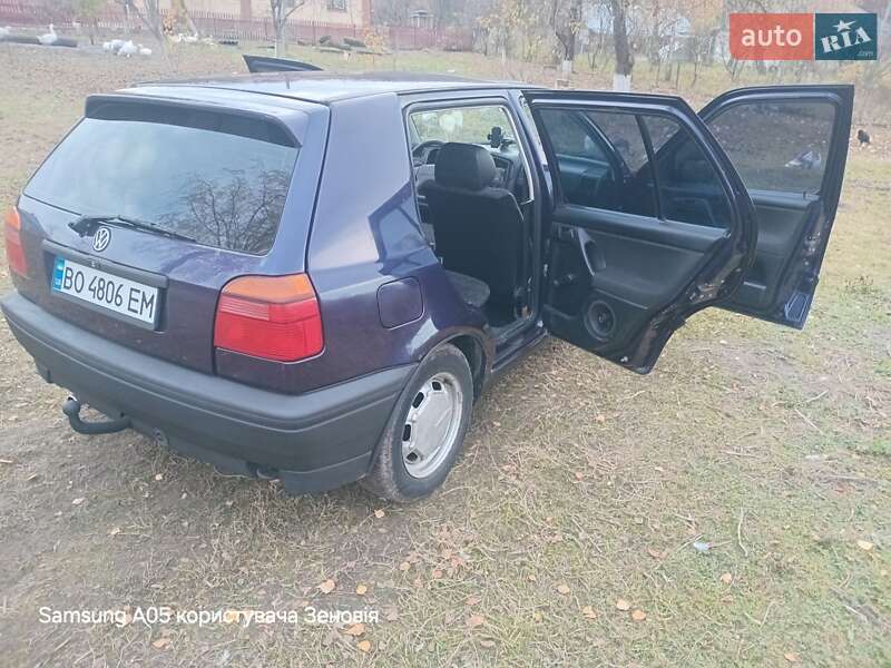 Хэтчбек Volkswagen Golf 1995 в Тернополе фото 5 Хэтчбек Volkswagen Golf 1995 в Тернополе