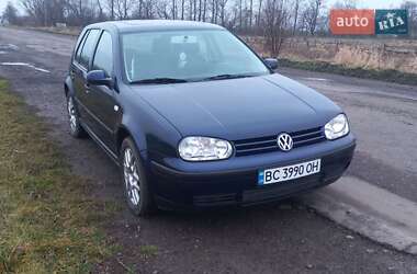 Хэтчбек Volkswagen Golf 2001 в Жидачове