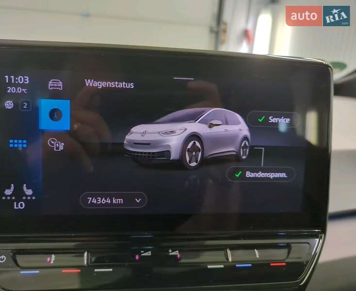 Хэтчбек Volkswagen ID.3 2020 в Луцке