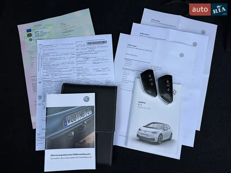 Хэтчбек Volkswagen ID.3 2021 в Тернополе документ 2 фото Хэтчбек Volkswagen ID.3 2021 в Тернополе документ