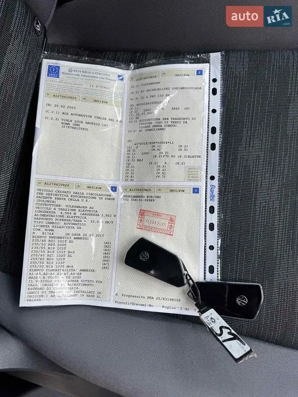 Внедорожник / Кроссовер Volkswagen ID.4 2023 в Львове документ