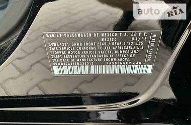 Седан Volkswagen Jetta 2015 в 