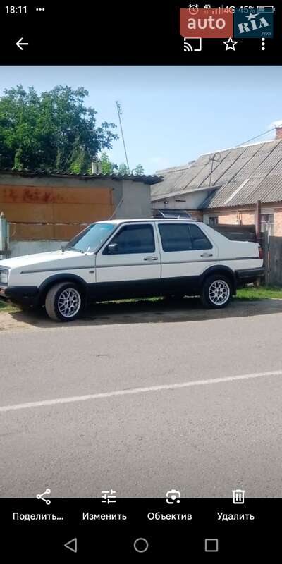 Седан Volkswagen Jetta 1988 в Житомире