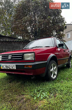 Седан Volkswagen Jetta 1990 в Любомле