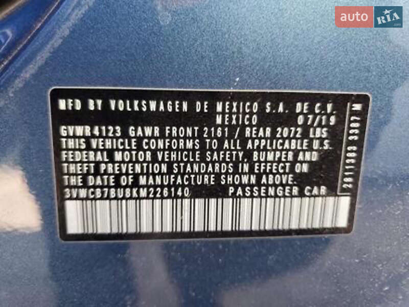 Седан Volkswagen Jetta 2019 в Вознесенске
