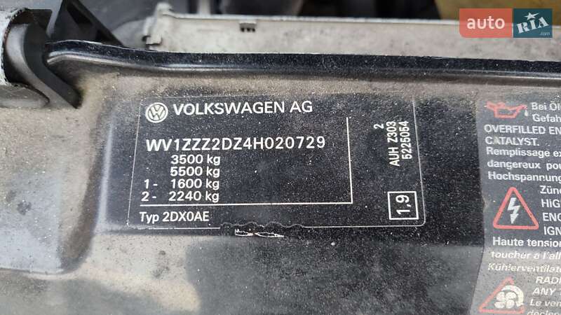 Мікроавтобус Volkswagen LT 2004 в Новояворівську