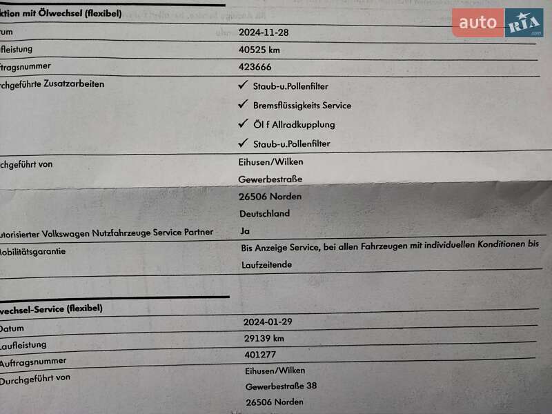 Минивэн Volkswagen Multivan 2022 в Черновцах