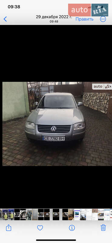 Седан Volkswagen Passat 2004 в Чернівцях