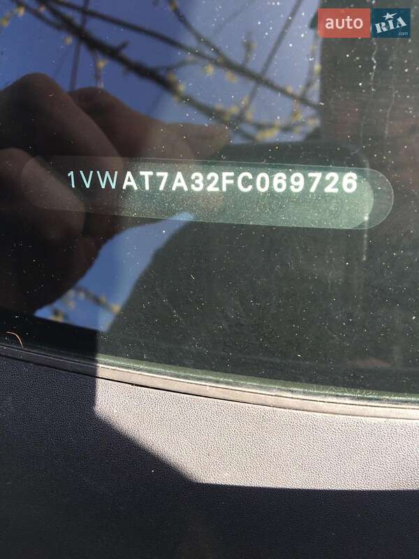 Седан Volkswagen Passat 2015 в Великой Багачке фото 12 Седан Volkswagen Passat 2015 в Великой Багачке