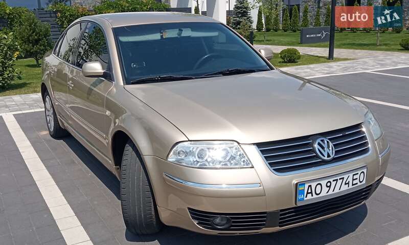 Седан Volkswagen Passat 2001 в Мукачево