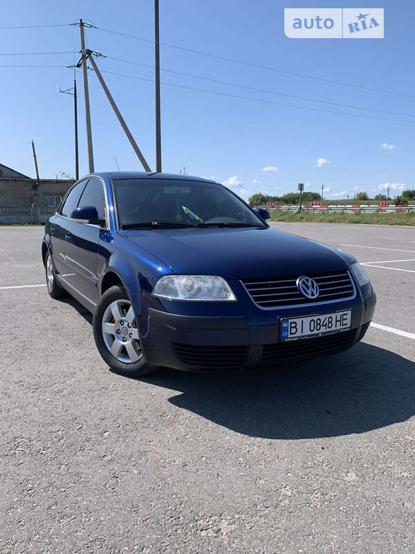 Седан Volkswagen Passat 2004 в Кобеляках фото Седан Volkswagen Passat 2004 в Кобеляках