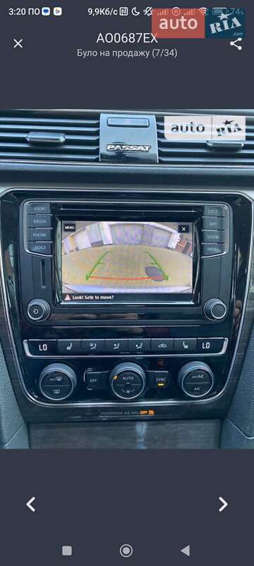 Седан Volkswagen Passat 2017 в Рахове