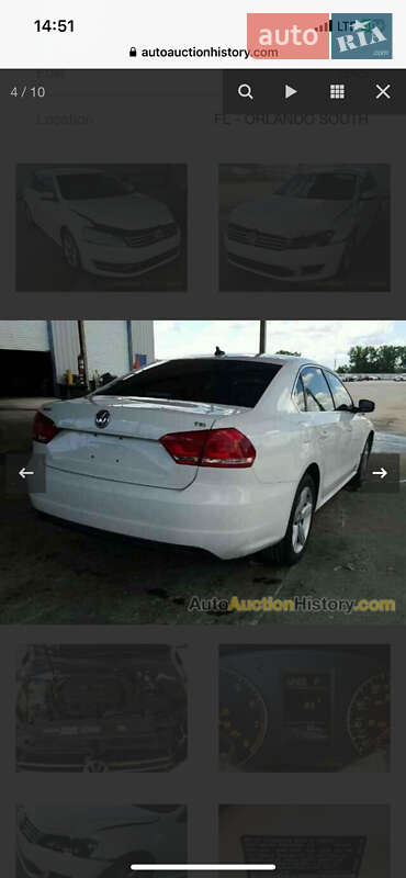 Седан Volkswagen Passat 2014 в Кременчуге