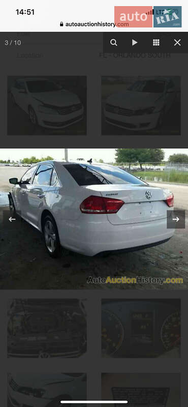 Седан Volkswagen Passat 2014 в Кременчуге