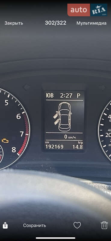 Седан Volkswagen Passat 2012 в Запорожье