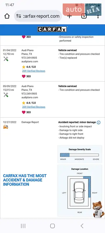 Седан Volkswagen Passat 2019 в Ивано-Франковске документ 3 фото Седан Volkswagen Passat 2019 в Ивано-Франковске документ