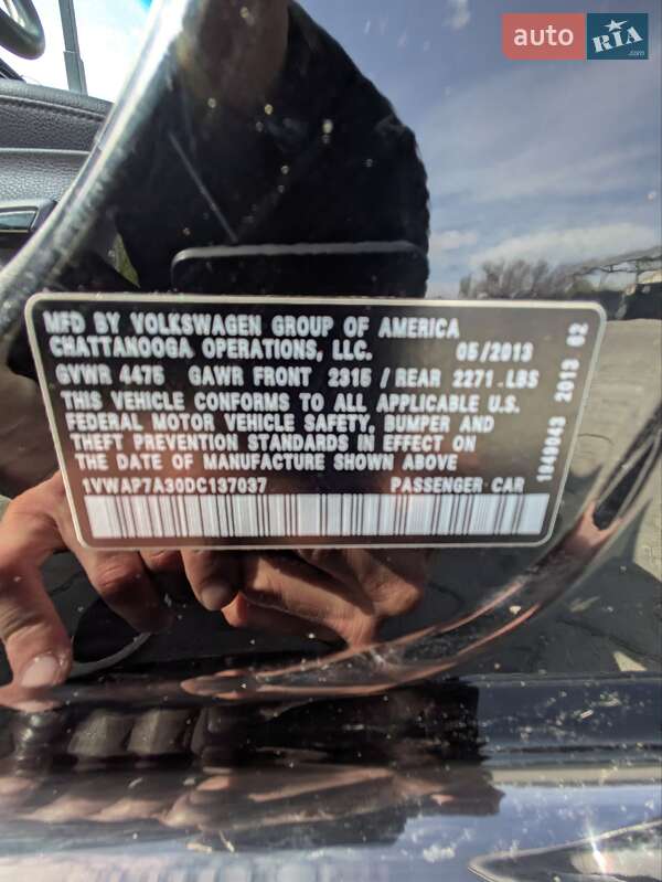 Седан Volkswagen Passat 2013 в Сарнах