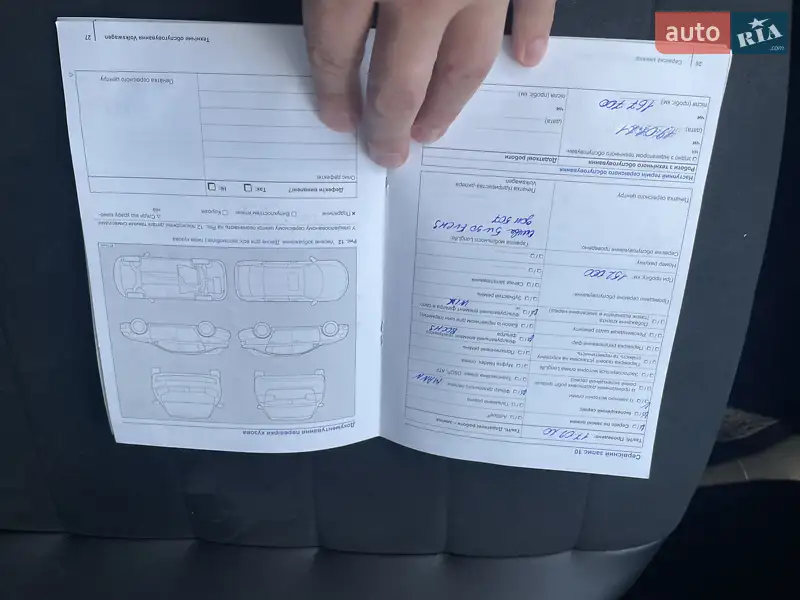 Седан Volkswagen Passat 2016 в Ужгороде документ