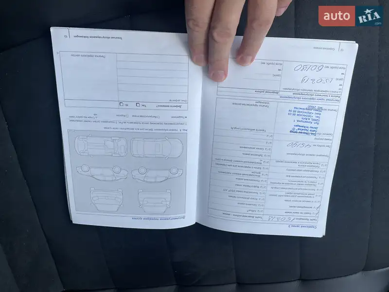 Седан Volkswagen Passat 2016 в Ужгороде документ