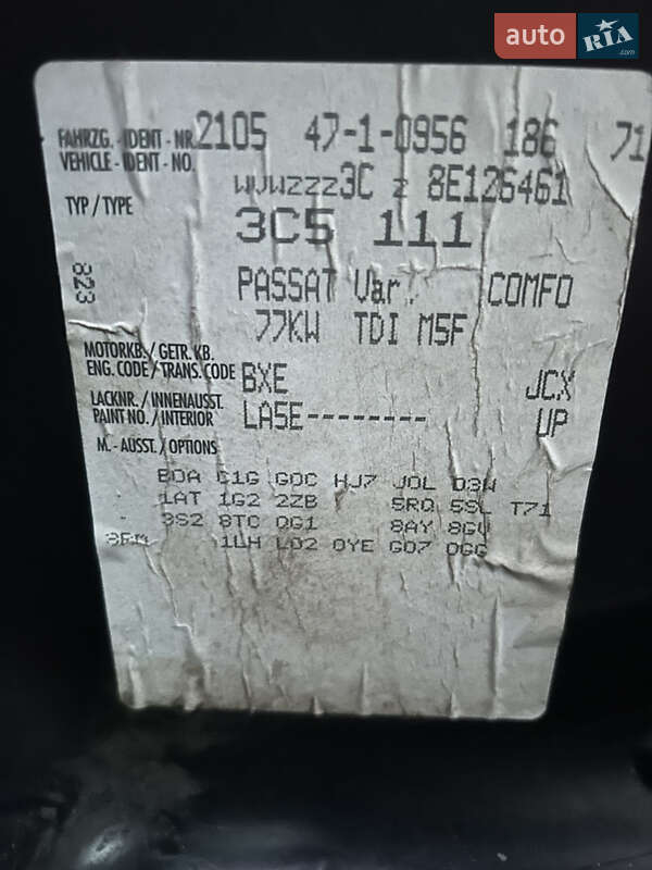Универсал Volkswagen Passat 2007 в Житомире