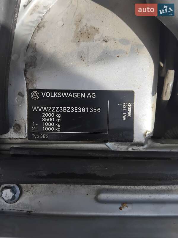 Седан Volkswagen Passat 2003 в Лановцах фото 12 Седан Volkswagen Passat 2003 в Лановцах